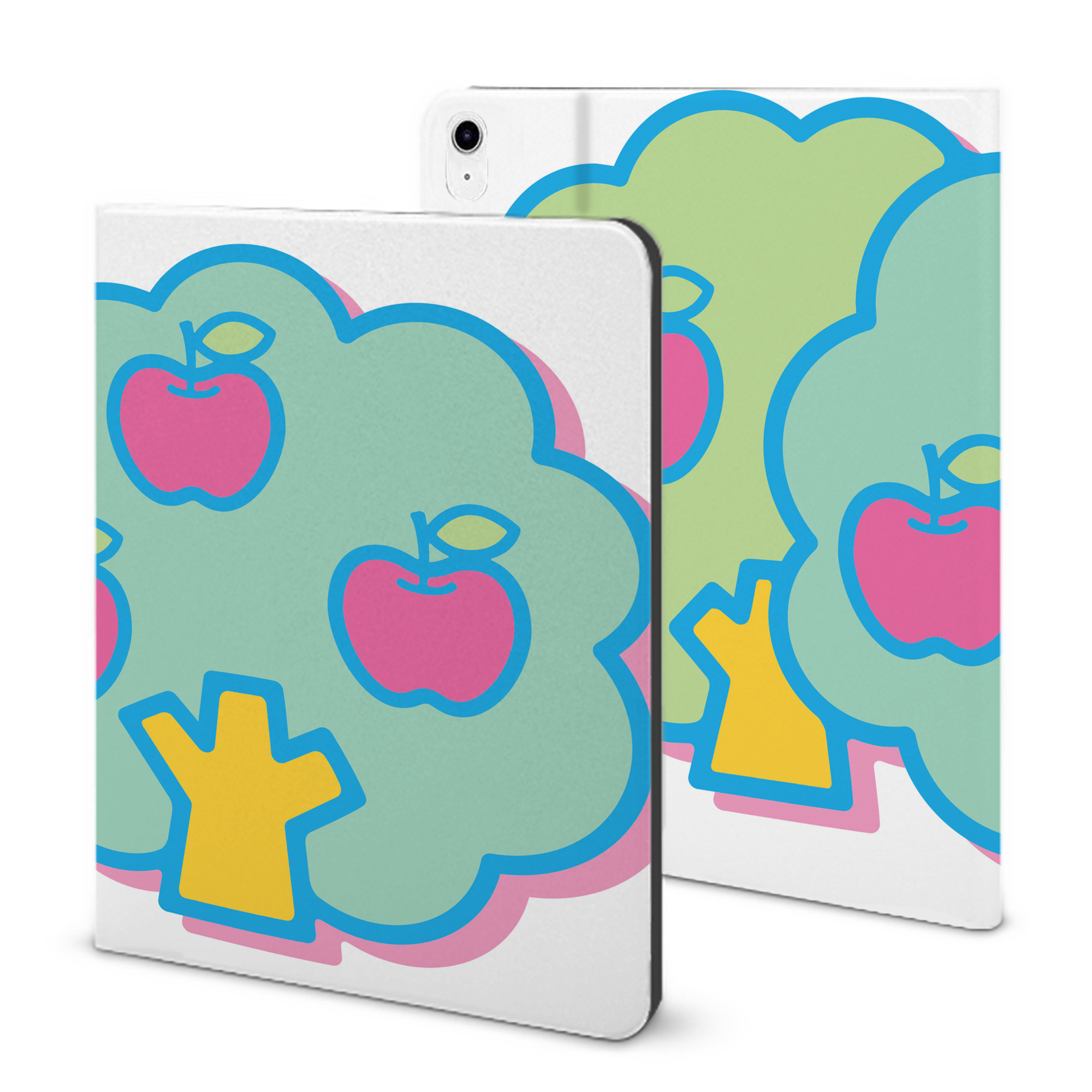 （画像用） Hello Kitty ハローキティ IPad ケース ブック型 PUレザー TPU 耐衝撃 軽量 薄型 ペン収納なし 全面保護 IPad 各モデル対応